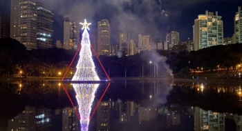 Terceira maior árvore flutuante do Brasil é inaugurada em Goiânia